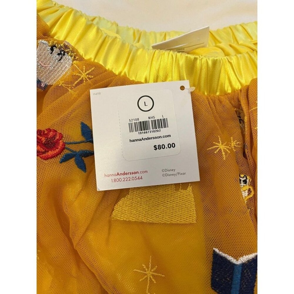 Hanna Andersson skirt disney Beauty  and the Beast Large - Picture 3 of 4
